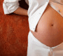 pregnant white woman